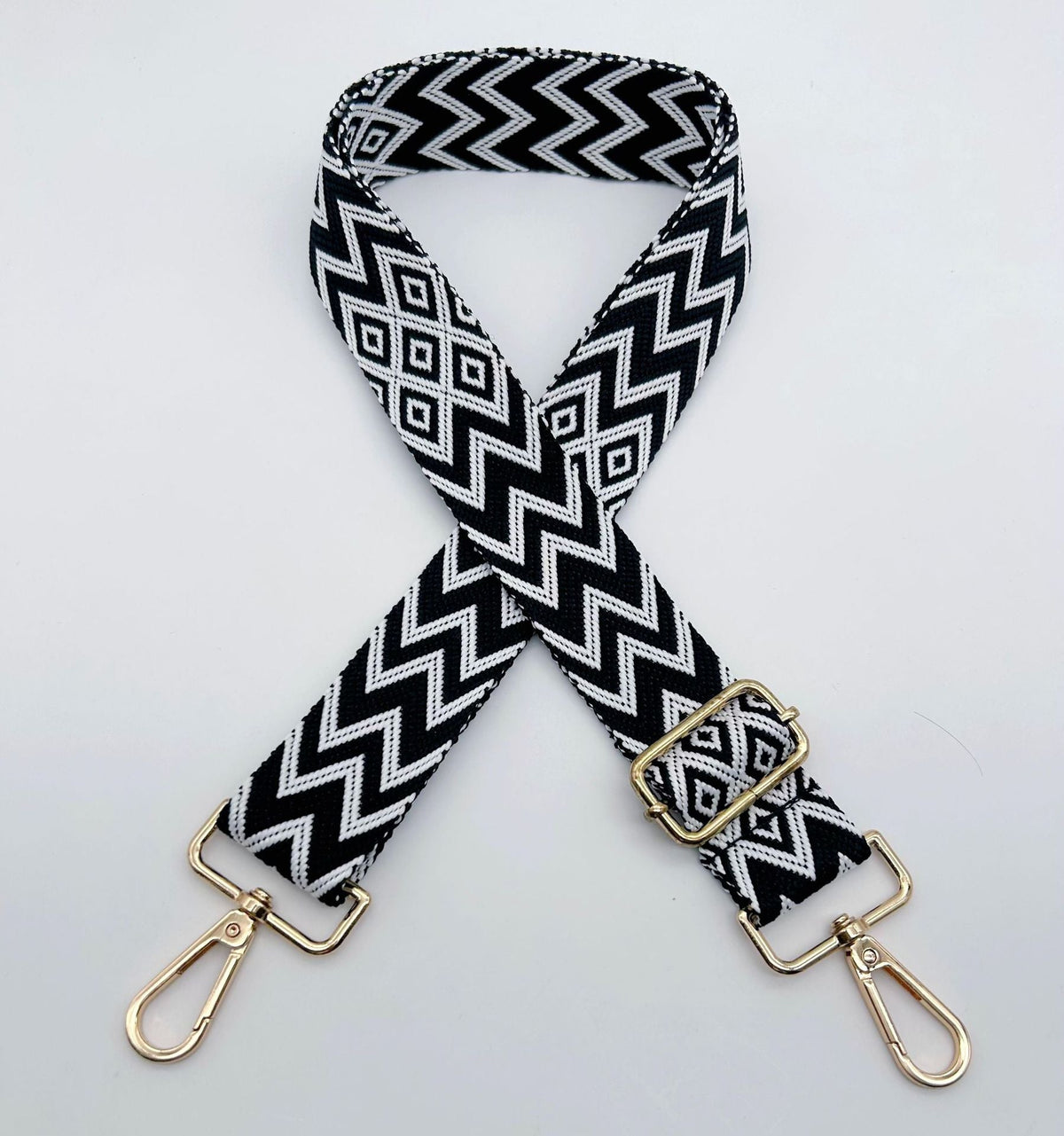 Adjustable Patterned Bag Strap | Kelmera
