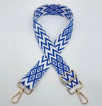 Adjustable Patterned Bag Strap | Kelmera