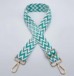 Adjustable Patterned Bag Strap | Kelmera