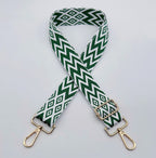 Adjustable Patterned Bag Strap | Kelmera