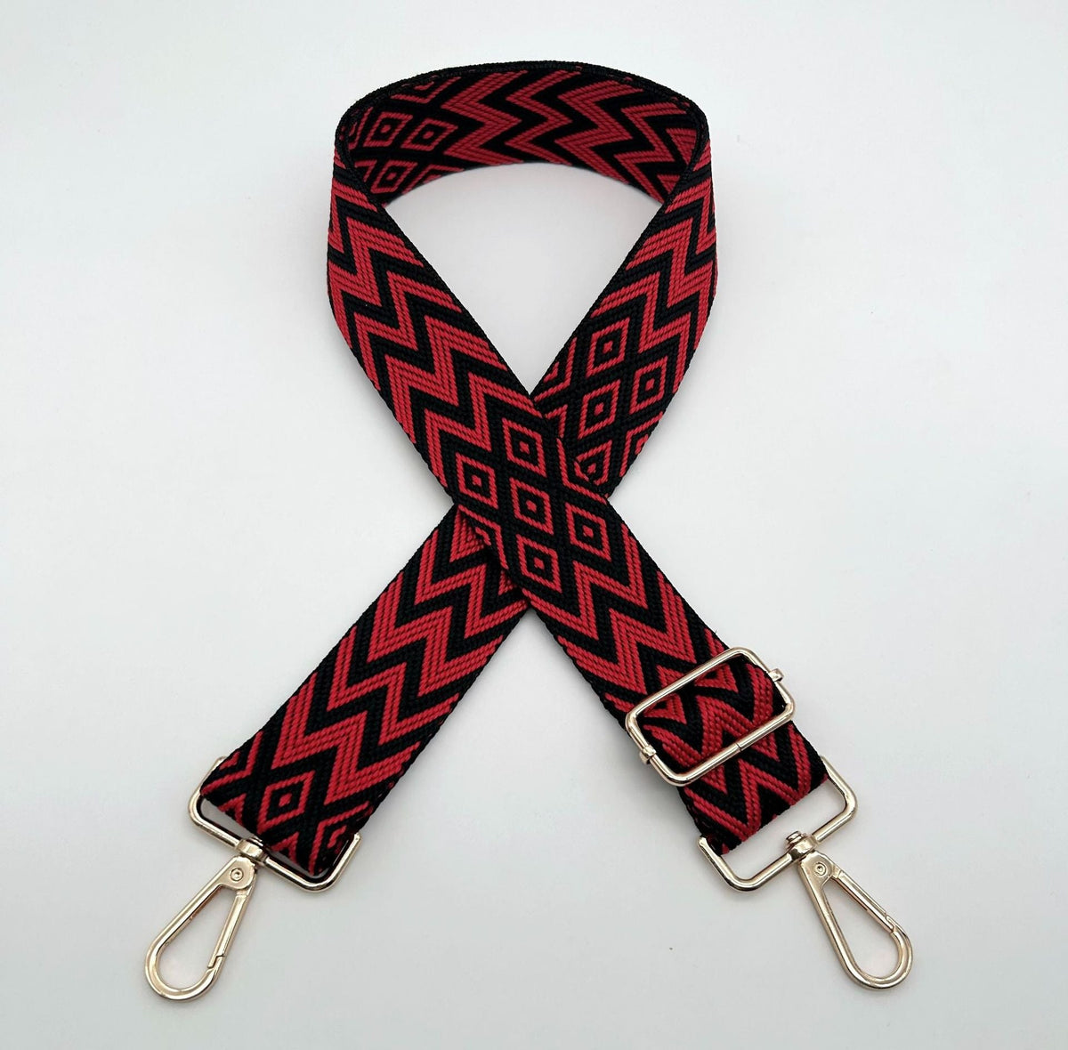 Adjustable Patterned Bag Strap | Kelmera