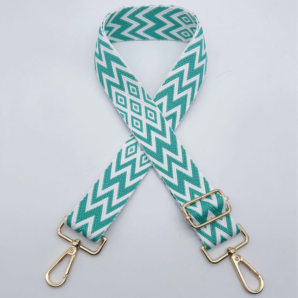 Adjustable Patterned Bag Strap | Kelmera