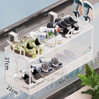 Adjustable Shoe Organizer for the Door | Kelmera