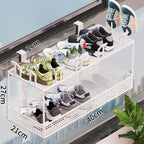 Adjustable Shoe Organizer for the Door | Kelmera