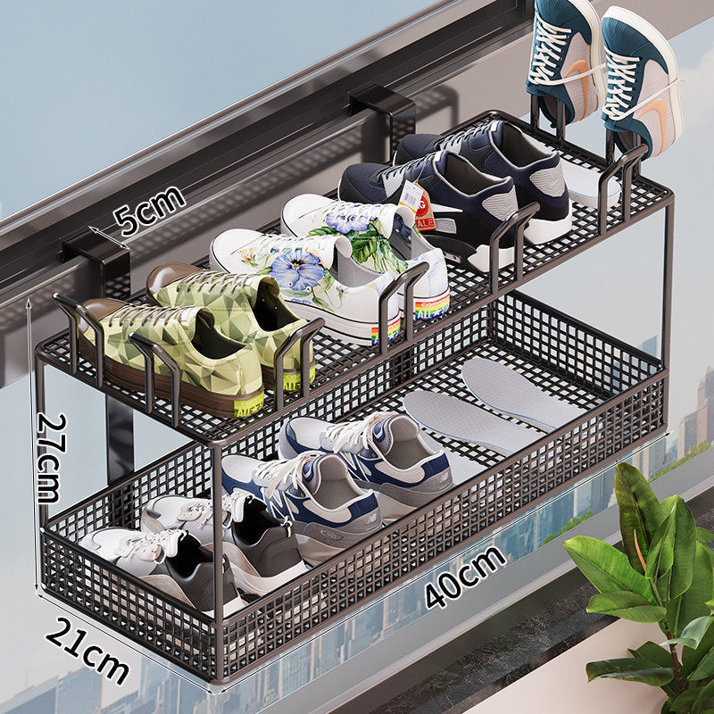Adjustable Shoe Organizer for the Door | Kelmera