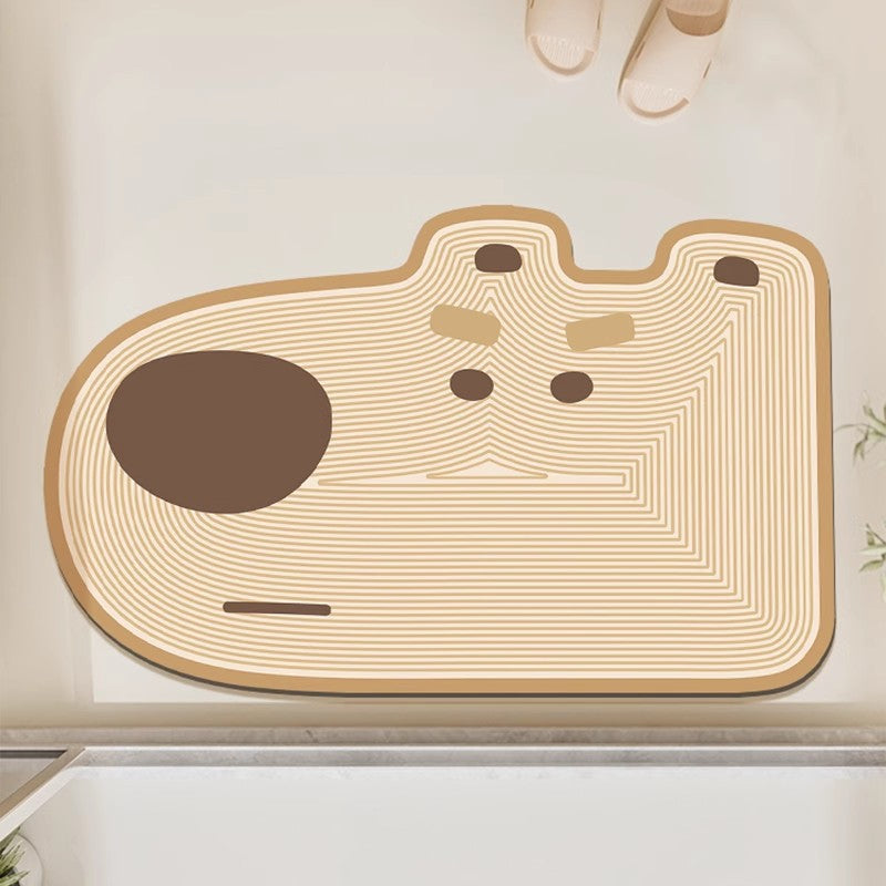 Adorable Frog-Shaped Bath Mat | Kelmera