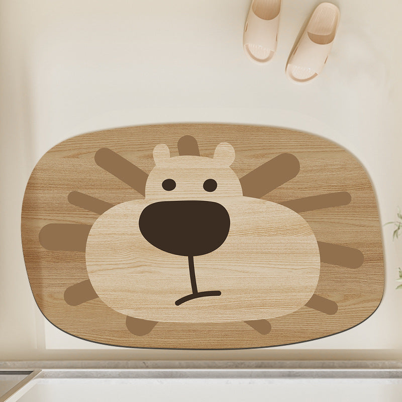 Adorable Frog-Shaped Bath Mat | Kelmera