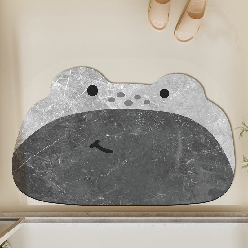 Adorable Frog-Shaped Bath Mat | Kelmera