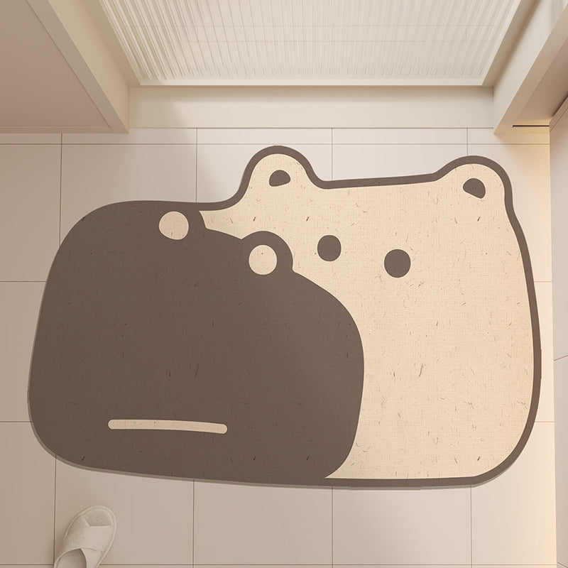 Adorable Frog-Shaped Bath Mat | Kelmera