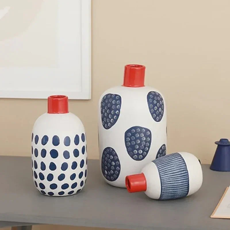 Alcobaca Ceramic Vase