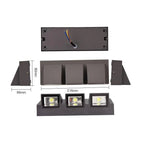 Haldar Mistfield LED Wall Lamp-Kelmera