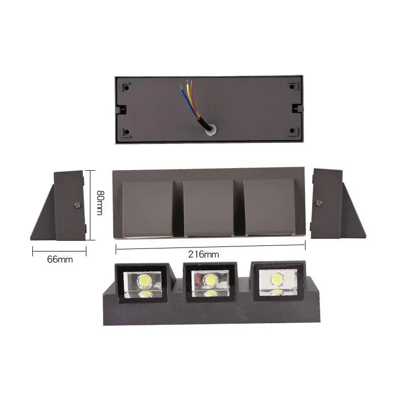 Haldar Mistfield LED Wall Lamp-Kelmera