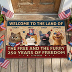 American Flag Themed Doormat | Kelmera