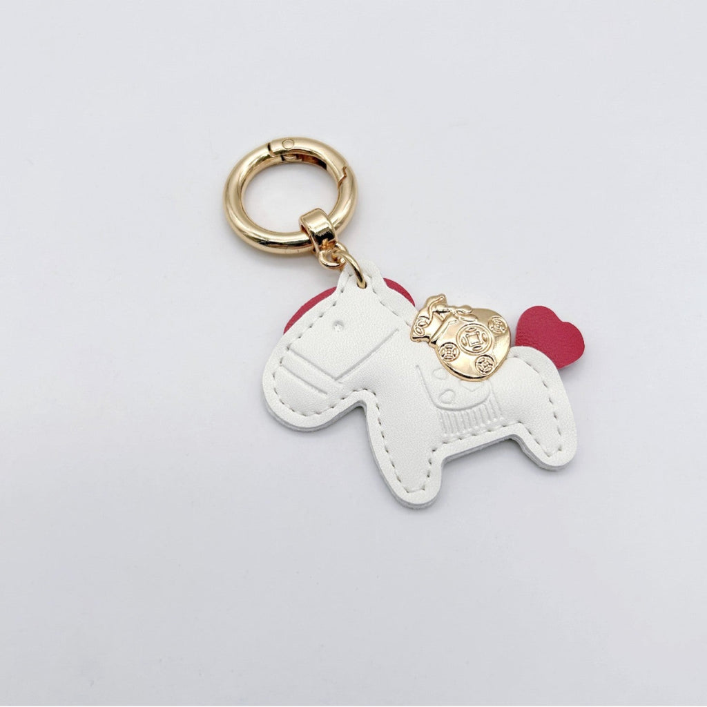 Animal-Shaped Leather Keychain | Kelmera