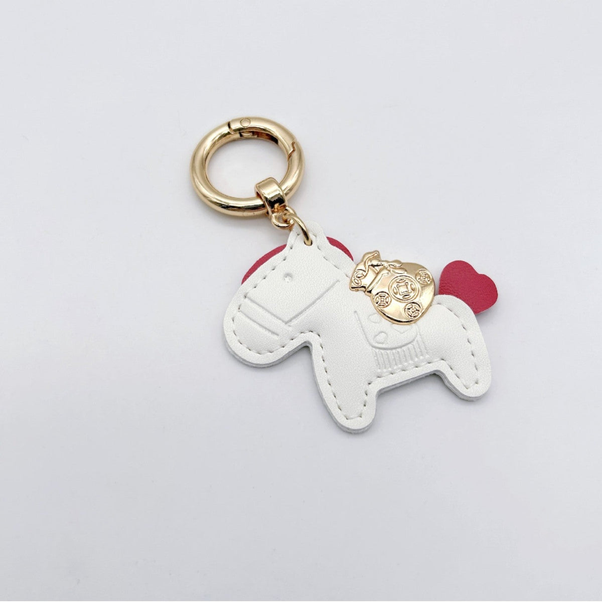 Animal-Shaped Leather Keychain | Kelmera