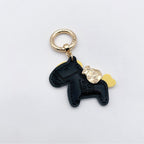 Animal-Shaped Leather Keychain | Kelmera