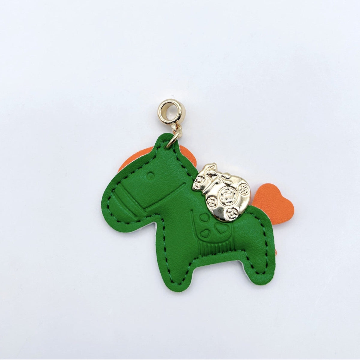 Animal-Shaped Leather Keychain | Kelmera