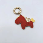 Animal-Shaped Leather Keychain | Kelmera