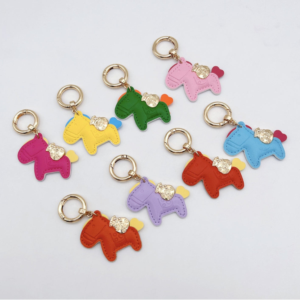 Animal-Shaped Leather Keychain | Kelmera