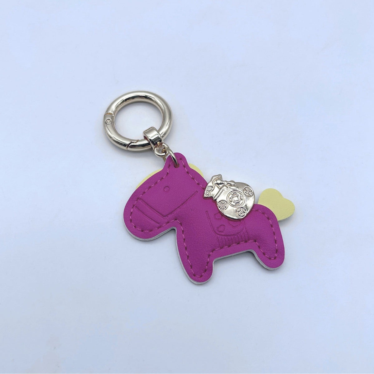 Animal-Shaped Leather Keychain | Kelmera