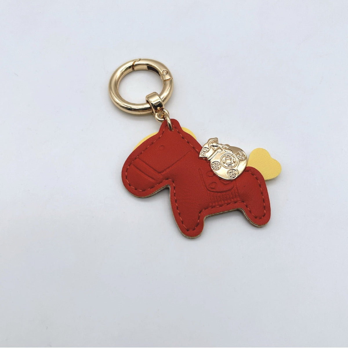 Animal-Shaped Leather Keychain | Kelmera