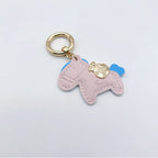 Animal-Shaped Leather Keychain | Kelmera