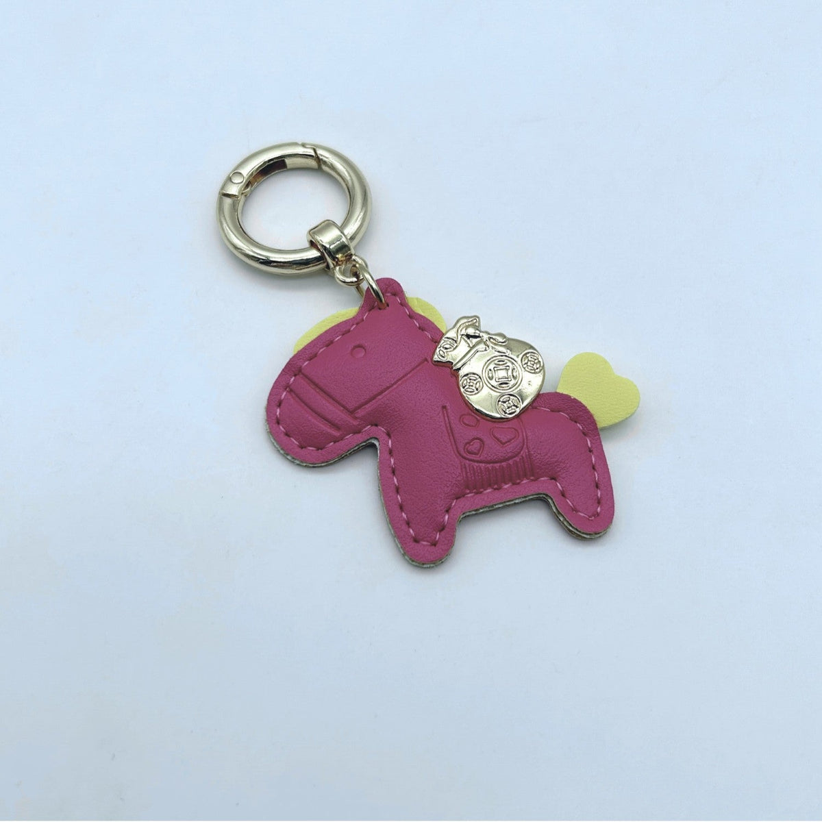 Animal-Shaped Leather Keychain | Kelmera