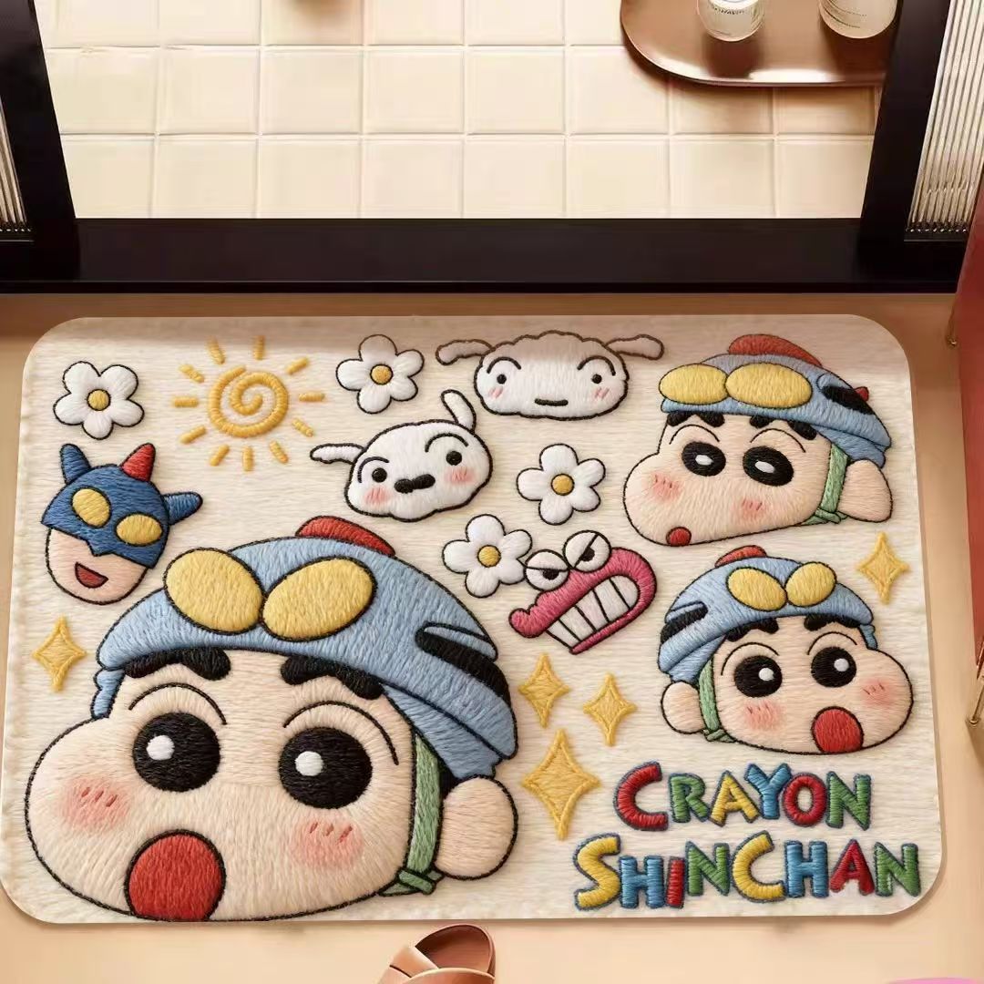 Animated Character Plush Bath Mat | Kelmera
