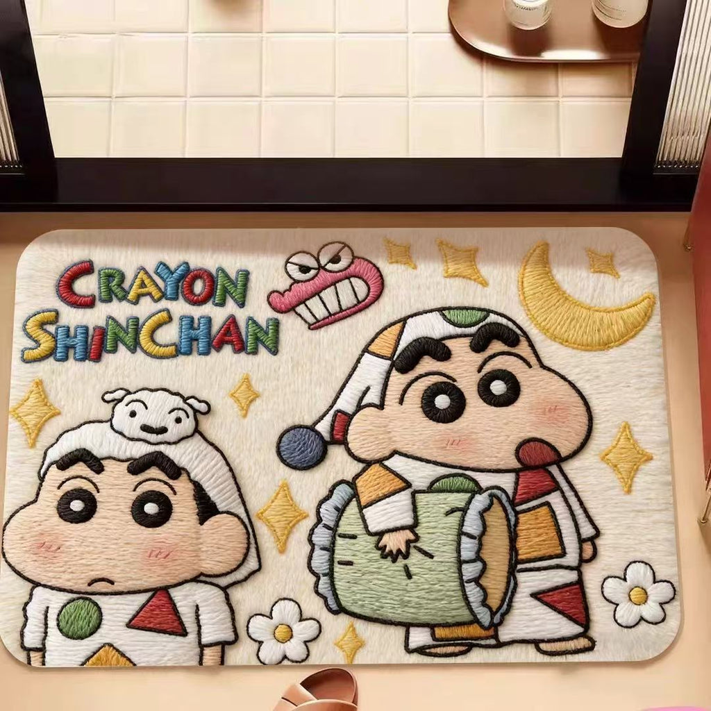 Animated Character Plush Bath Mat | Kelmera