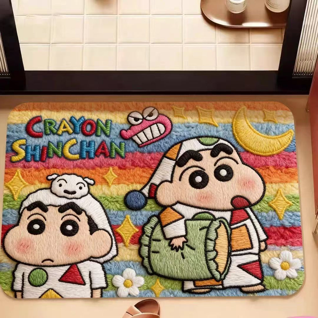 Animated Character Plush Bath Mat | Kelmera