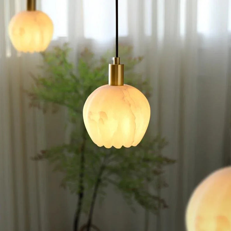Anrella Alabaster Pendant Light
