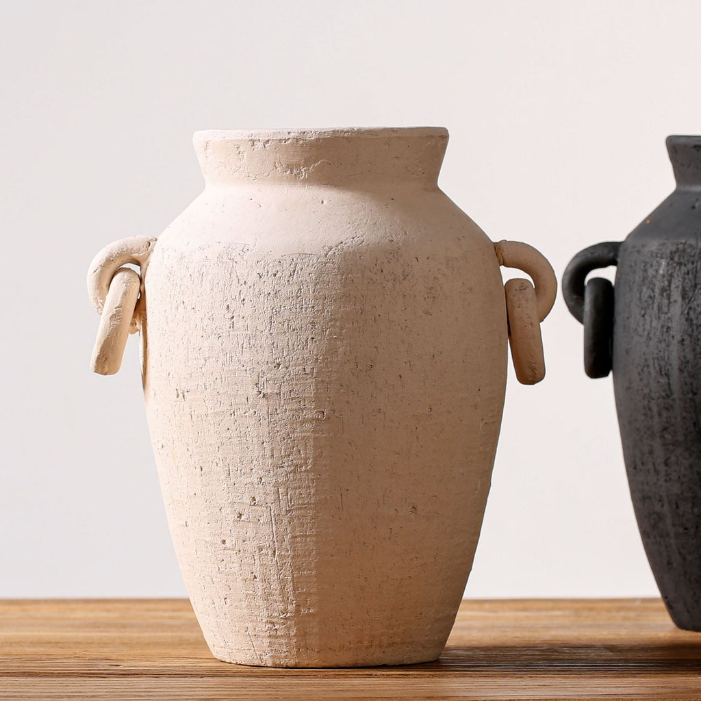 Antique Ceramic Vase with Texture | Kelmera