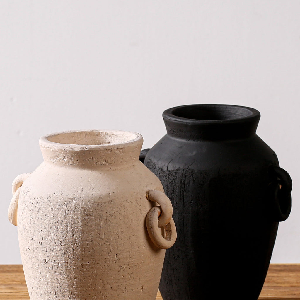 Antique Ceramic Vase with Texture | Kelmera