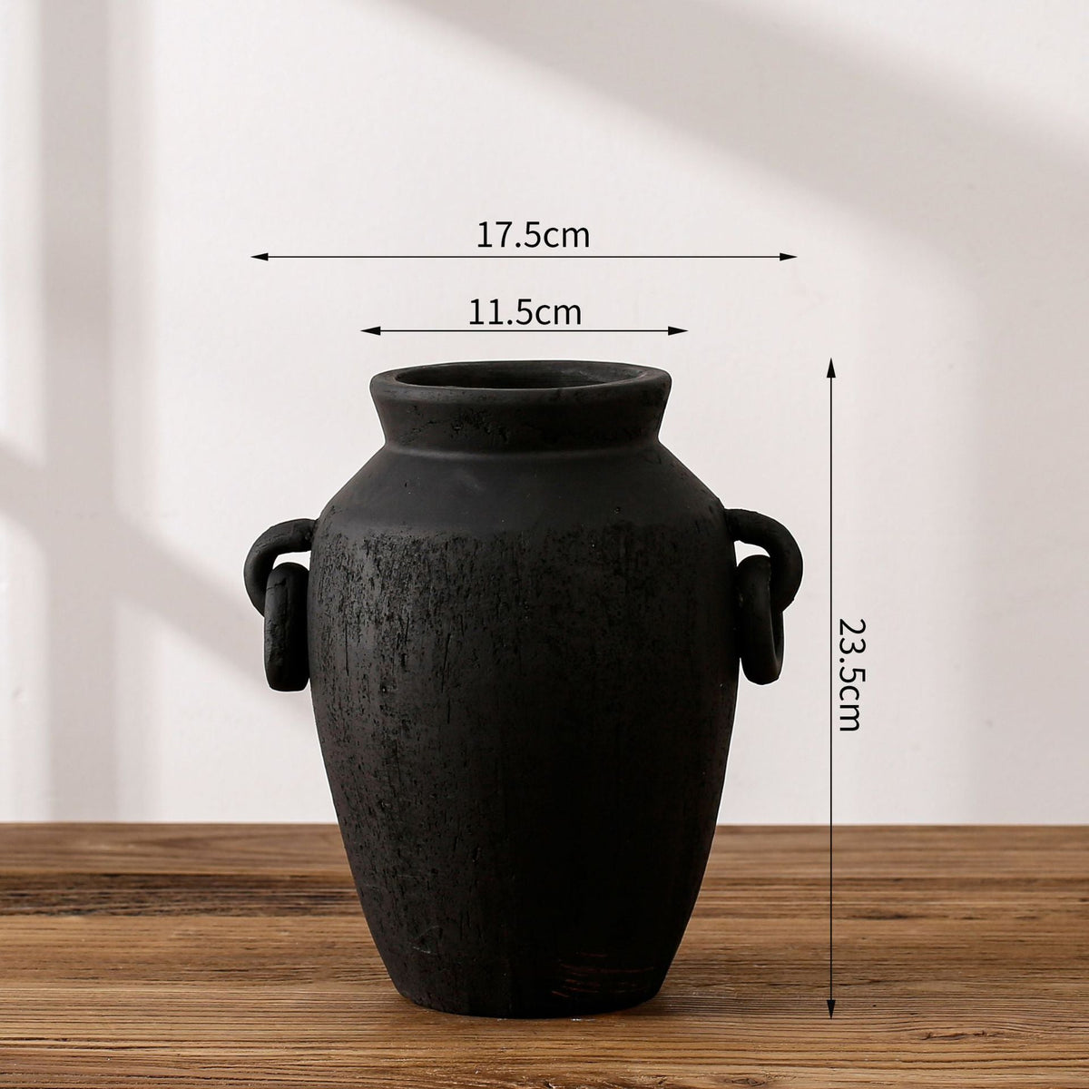 Antique Ceramic Vase with Texture | Kelmera