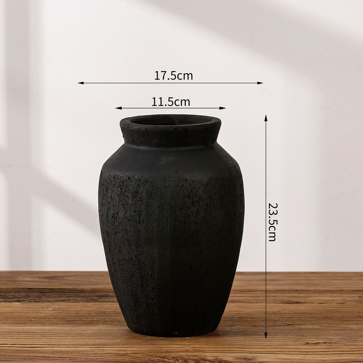 Antique Ceramic Vase with Texture | Kelmera
