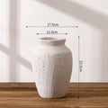 Antique Ceramic Vase with Texture | Kelmera