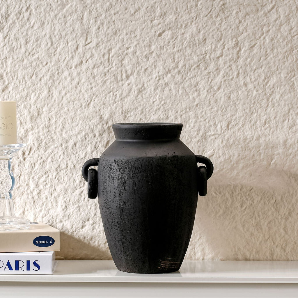 Antique Ceramic Vase with Texture | Kelmera
