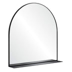 Arch-Shaped Decorative Wall Mirror with Shelf | Kelmera