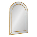 Arched Decorative Wall Mirror Glass Metal | Kelmera