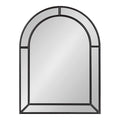Arched Decorative Wall Mirror Glass Metal | Kelmera