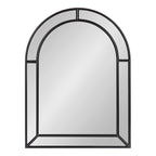 Arched Decorative Wall Mirror Glass Metal | Kelmera
