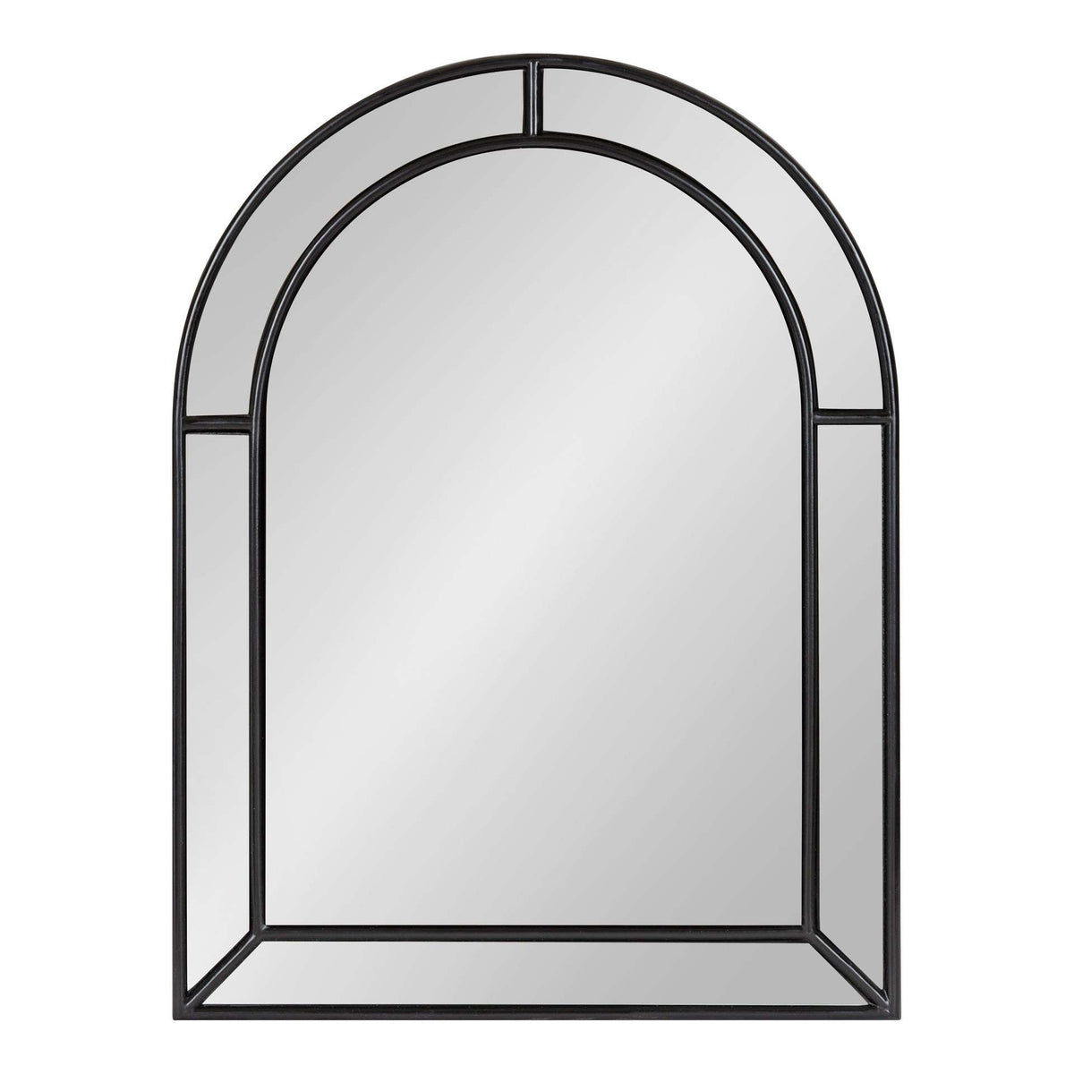 Arched Decorative Wall Mirror Glass Metal | Kelmera