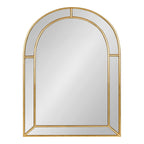 Arched Decorative Wall Mirror Glass Metal | Kelmera