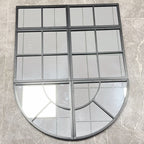 Arched Window Pane Wall Mirror | Kelmera