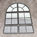 Arched Window Pane Wall Mirror | Kelmera