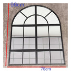 Arched Window Pane Wall Mirror | Kelmera