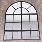 Arched Window Pane Wall Mirror | Kelmera