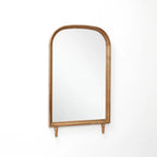 Arched Wooden Frame Wall Mirror | Kelmera
