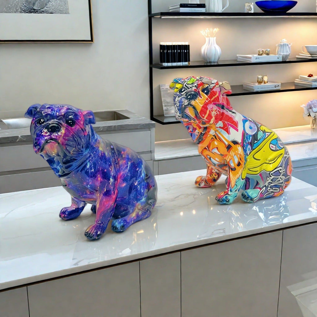Artful Bulldog Figurine | Kelmera
