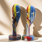 Artful Decoration in the Form of a Contemplative Figure | Kelmera